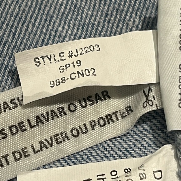 Madewell Denim and Linen Blend Popover Swing Top Short Sleeve - Picture 9 of 10